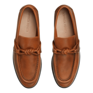 Astaire Note Detail Leather Loafer