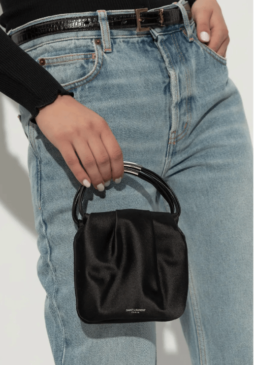 Saint Laurent Mini Pochon Bag 'Black'