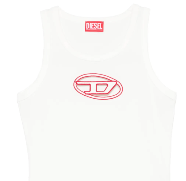 T-Lynice OD Sleeveless T-Shirt - White / A157030AFAA141A