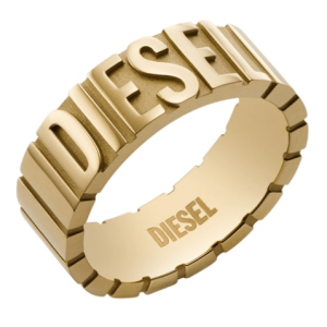 Diesel Dx1439 Steel Ring Gold