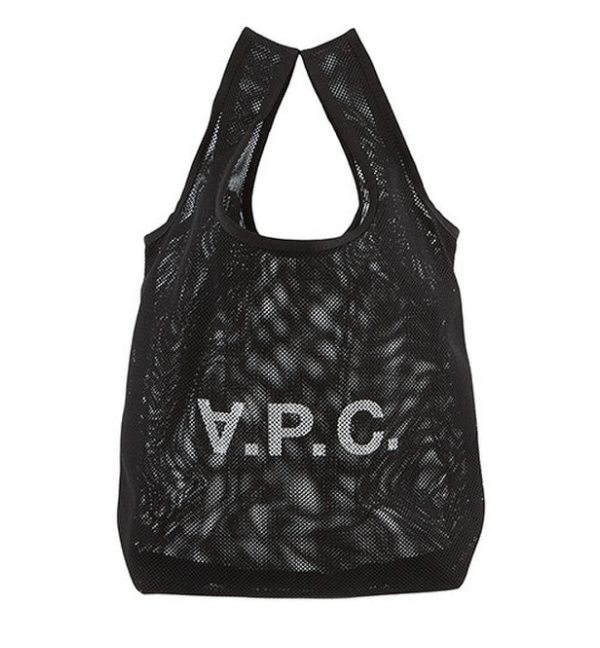 A.P.C. Rebound Shopping Bag Black