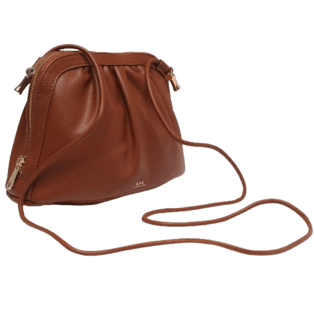 A.P.C. Ninon Drawstring Bag Nut Brown