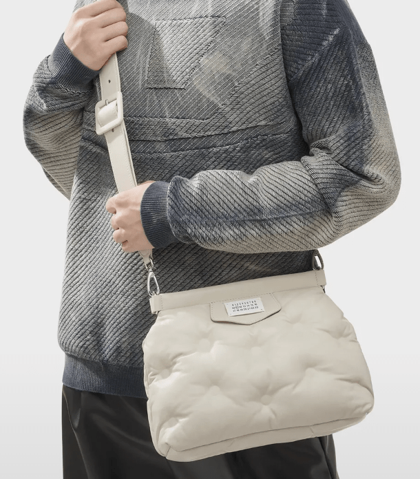 Small Glam Slam Classic Shoulder Bag - Grey