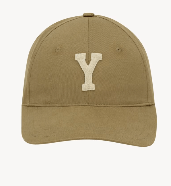 y varsity cap in gabardine