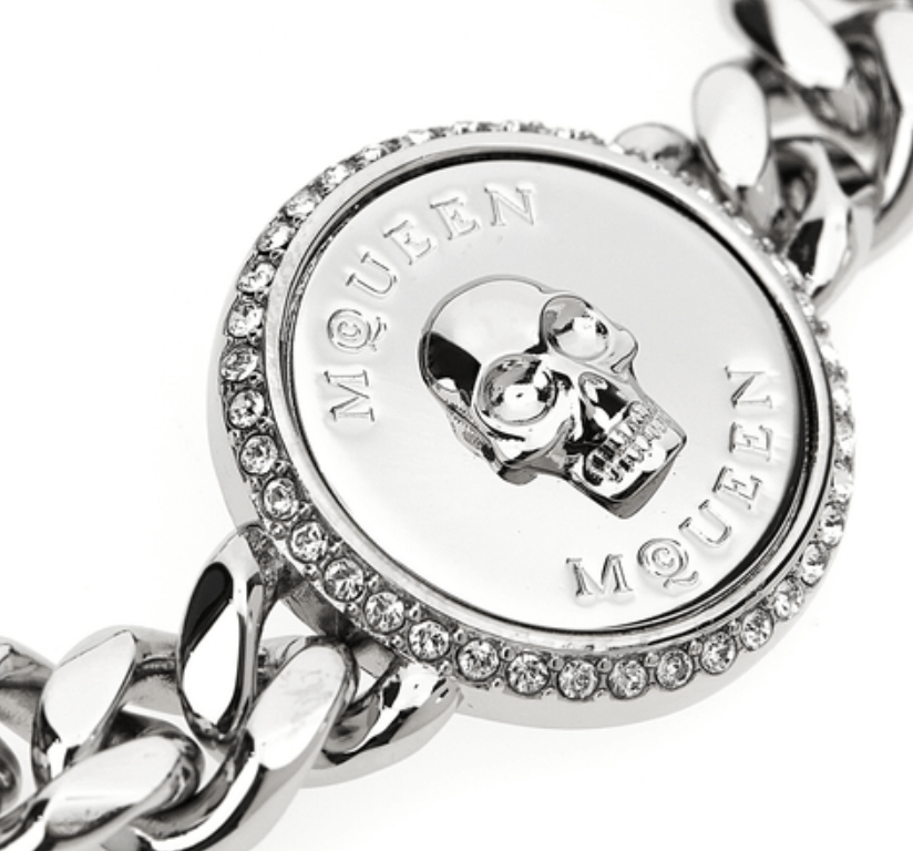 Skull Decorated Chain Bracelet