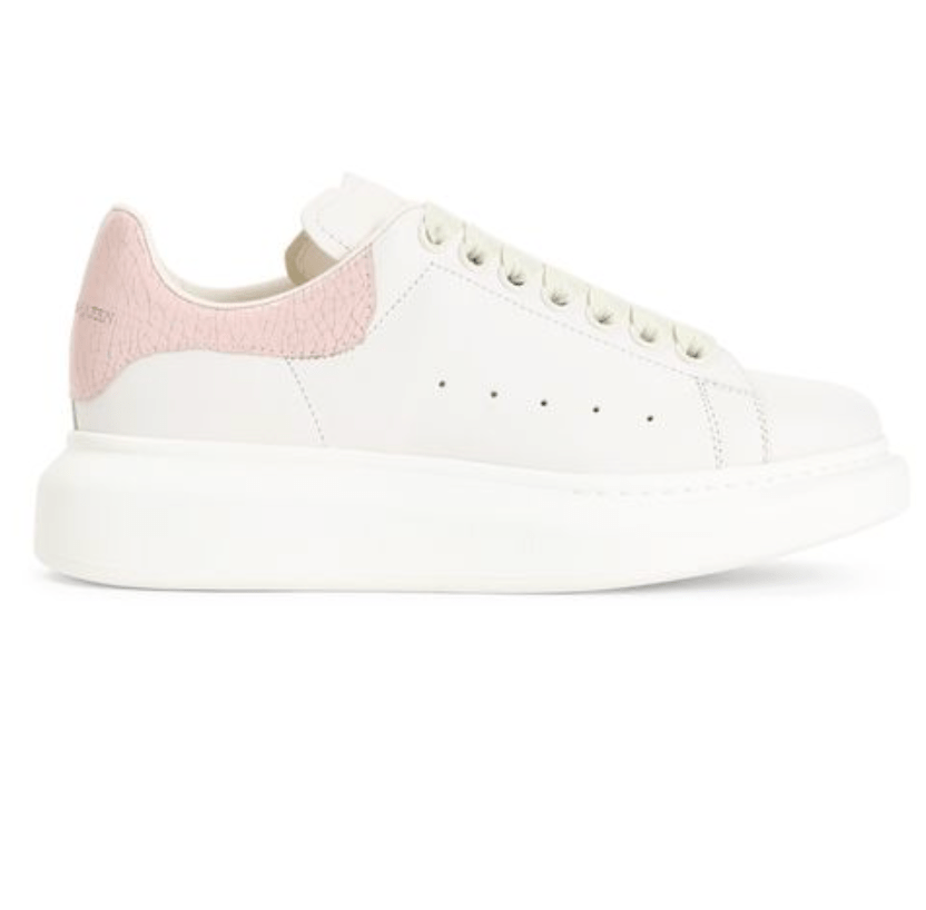 Overside leather low-top sneakers