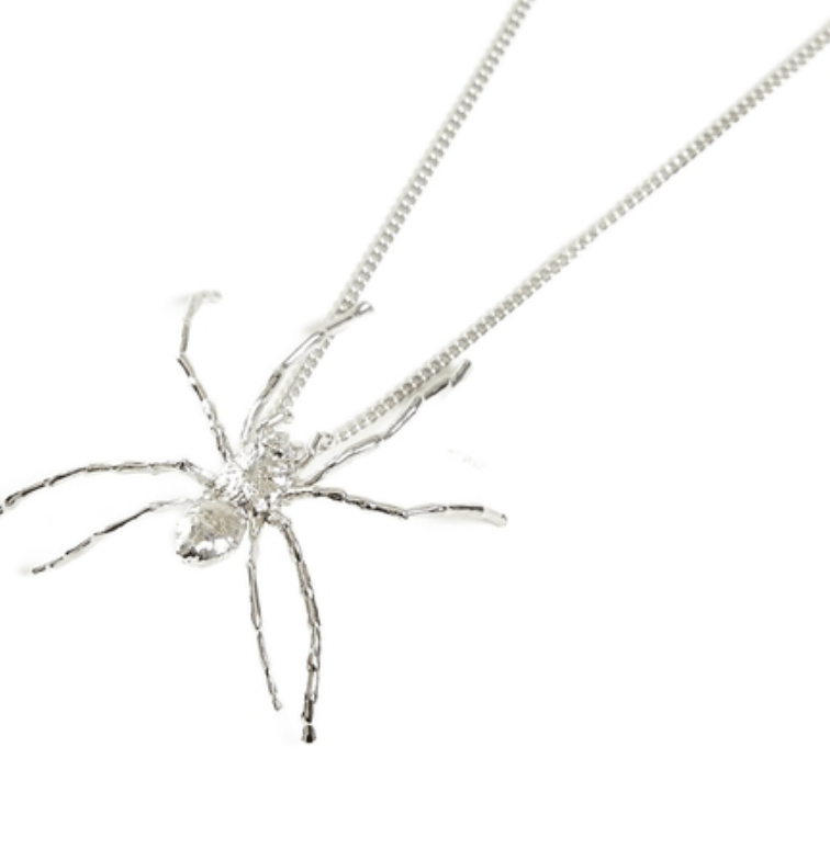 SPIDER Silver Necklace