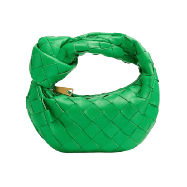 Bottega Veneta Candy Leather Jodie Parakeet