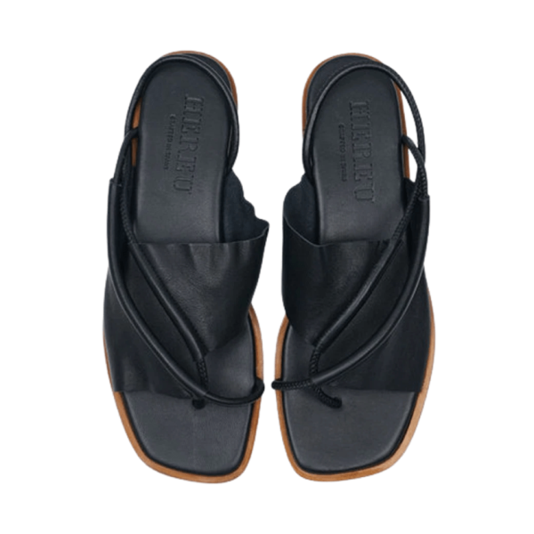 (W) Hereu Clava Sandal Black