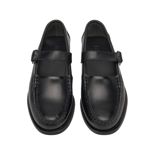 BLANKER MARY JANE LOAFER - BLACK