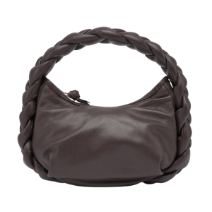 Mini Espiga Tote Bag - Dark Brown