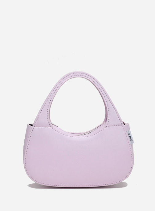 Micro Baguette Swipe Bag  (Pale Pink)