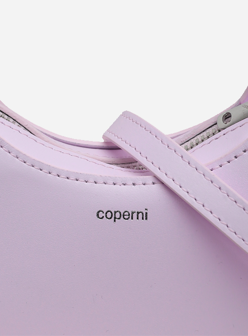 Micro Baguette Swipe Bag  (Pale Pink)