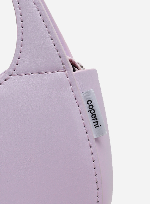 Micro Baguette Swipe Bag  (Pale Pink)
