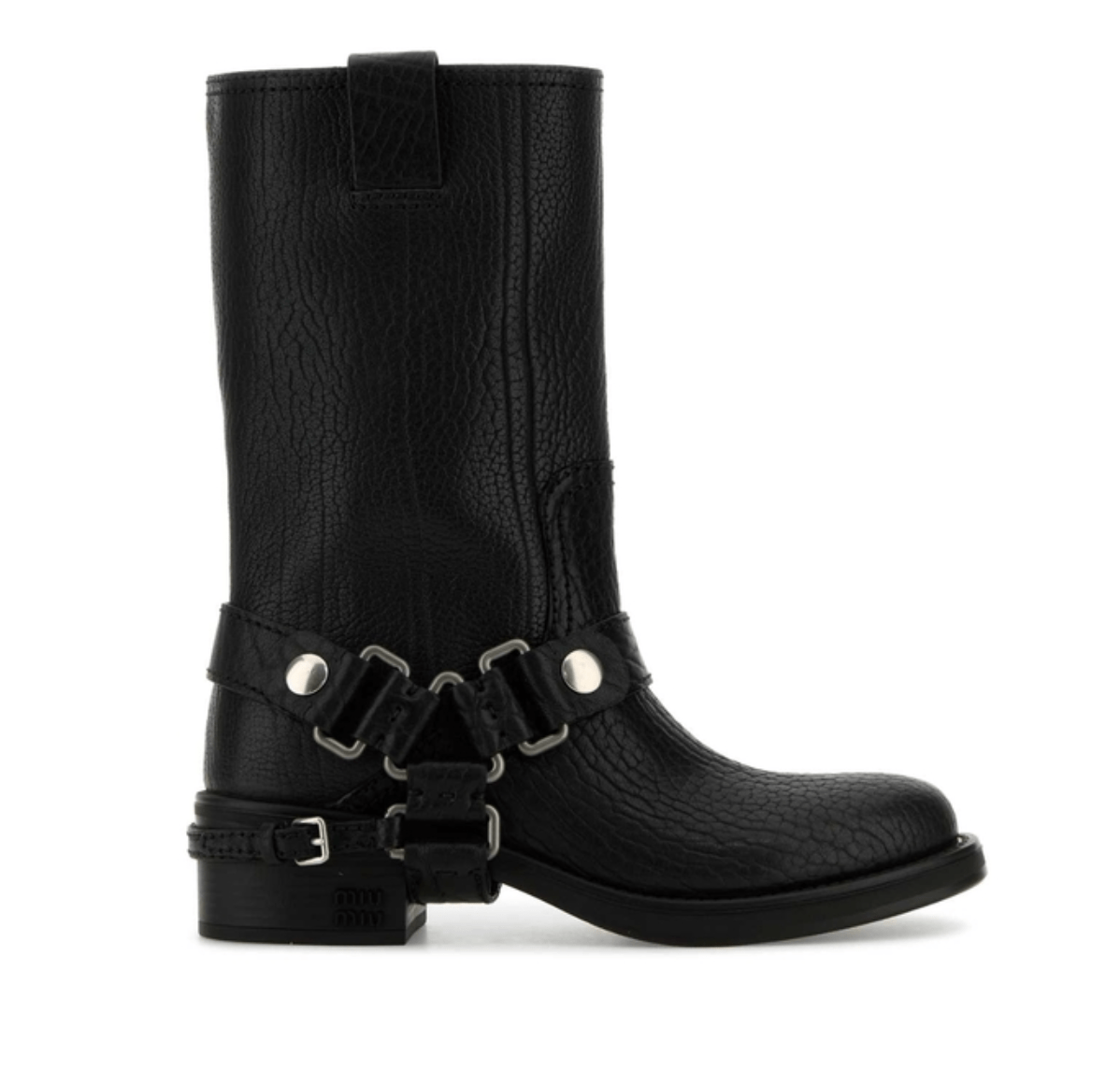 Harness Leather Mid Boots