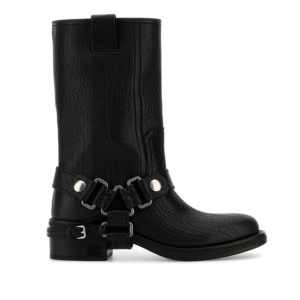 Harness Leather Mid Boots