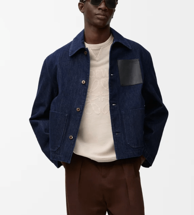 Workwear jacket in denim