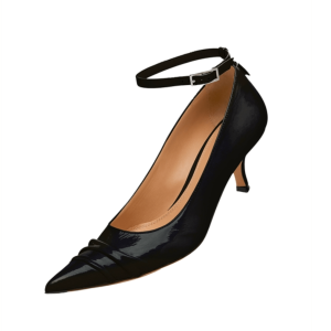 SS25 KINKIES leather pumps heel
