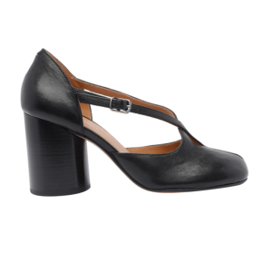 Cross Strap Tabi Sandals Heel