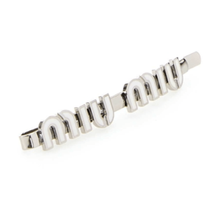 Enamel logo hair pin
