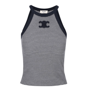 TRIOMPHE Striped Sleeveless Top