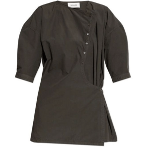 Twist Detail Cotton Shirt