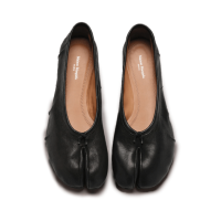 New Tabi leather flat