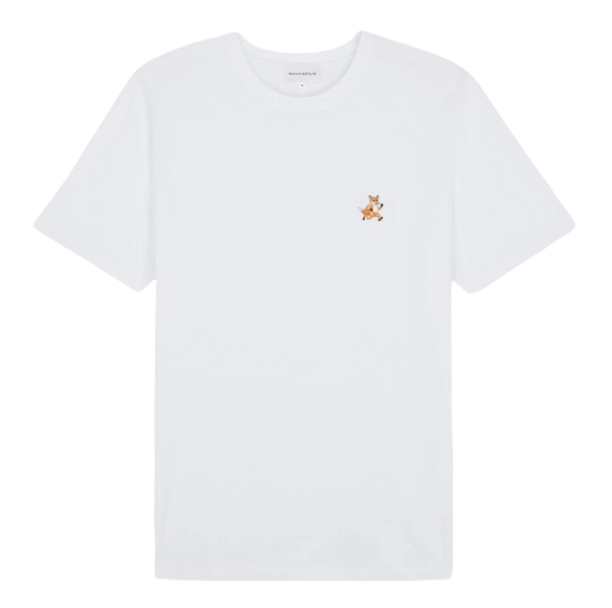 (M) Maison Kitsune Speedy Fox Patch Comfort T-Shirt White