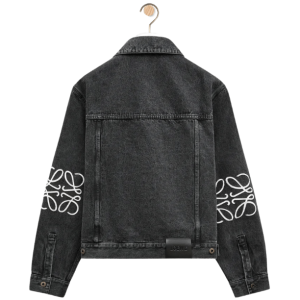Anagram jacket in denim - BLACK 
