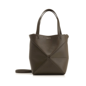 FOLD Puzzle Calfskin Mini Tote Bag