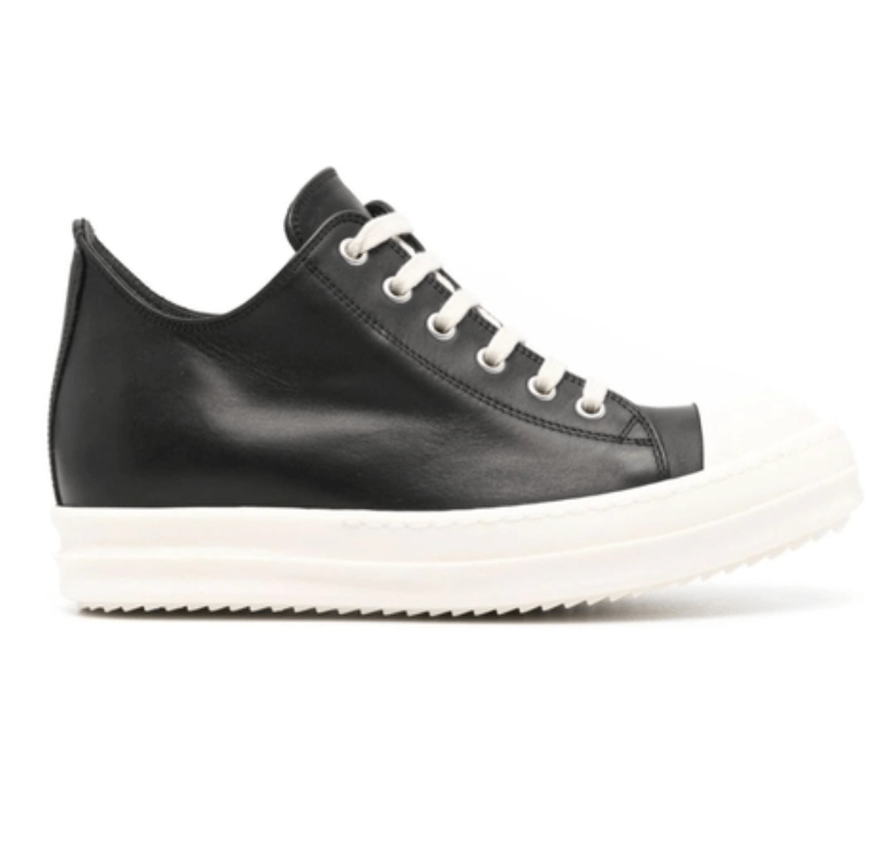 Hollywood Leather High Top Sneakers - black