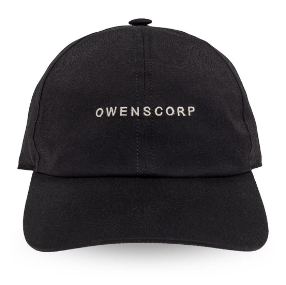 Logo embroidered cotton ball cap