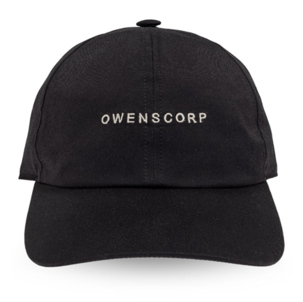 Logo embroidered cotton ball cap