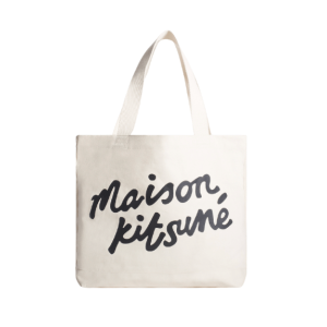   MAISON KITSUNE HANDWRITING TOTE