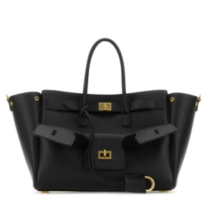 Balenciaga Bel Air Small Carry All Bag Black 