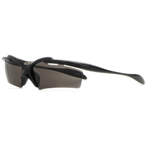 Logo Temple Half Rim Sunglasses