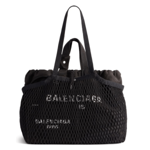 24/7 Logo Medium Tote Bag - black 
