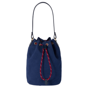 Miu Miu Gabardine Pouch Indigo Amaranth 