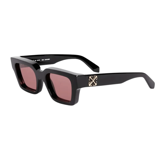 VIRGIL SUNGLASSES in black - RED
