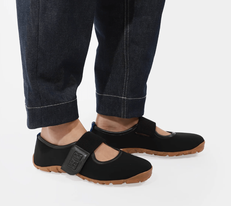 Wales Bonner Neoprene Mary Jane Flats