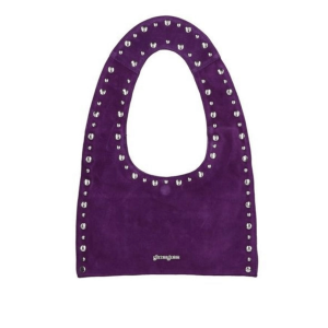 FRANCA MINI Studded Leather Shoulder Bag