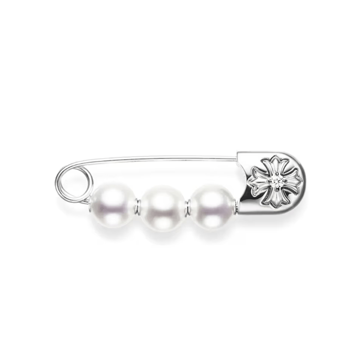 CHROME HEARTS MIKIMOTO SAFTY PIN 