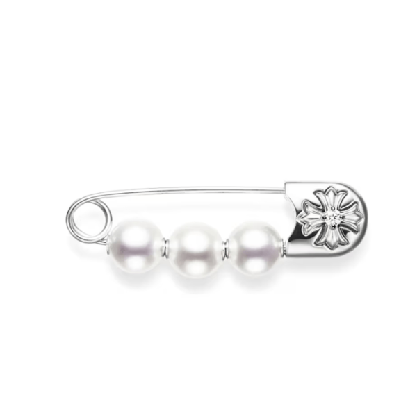 CHROME HEARTS MIKIMOTO SAFTY PIN 
