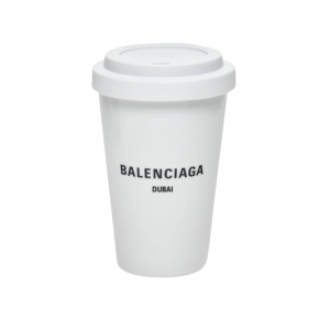 Balenciaga Cities Dubai Coffee Cup White