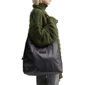Numeric Nylon Shoulder Bag