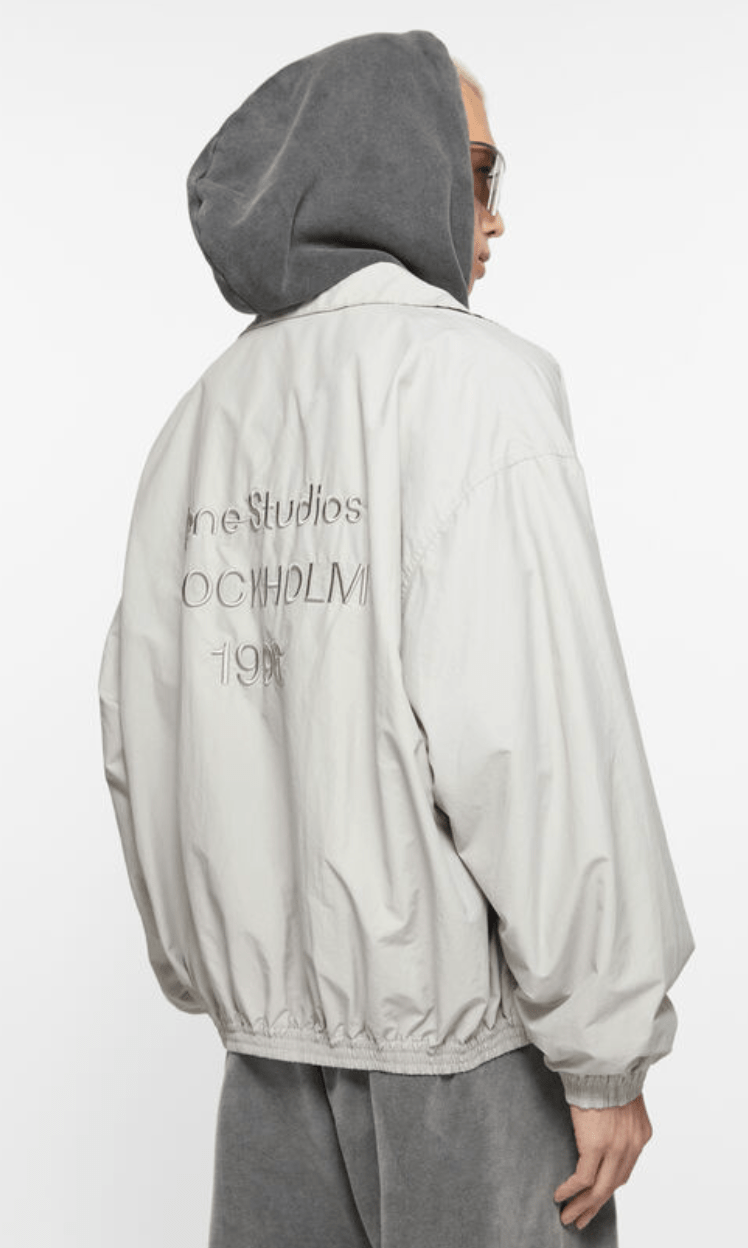  Logo jacket - Grey