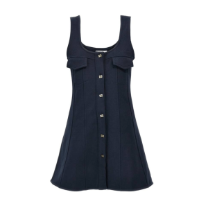 DARK BLUE MINI DRESS