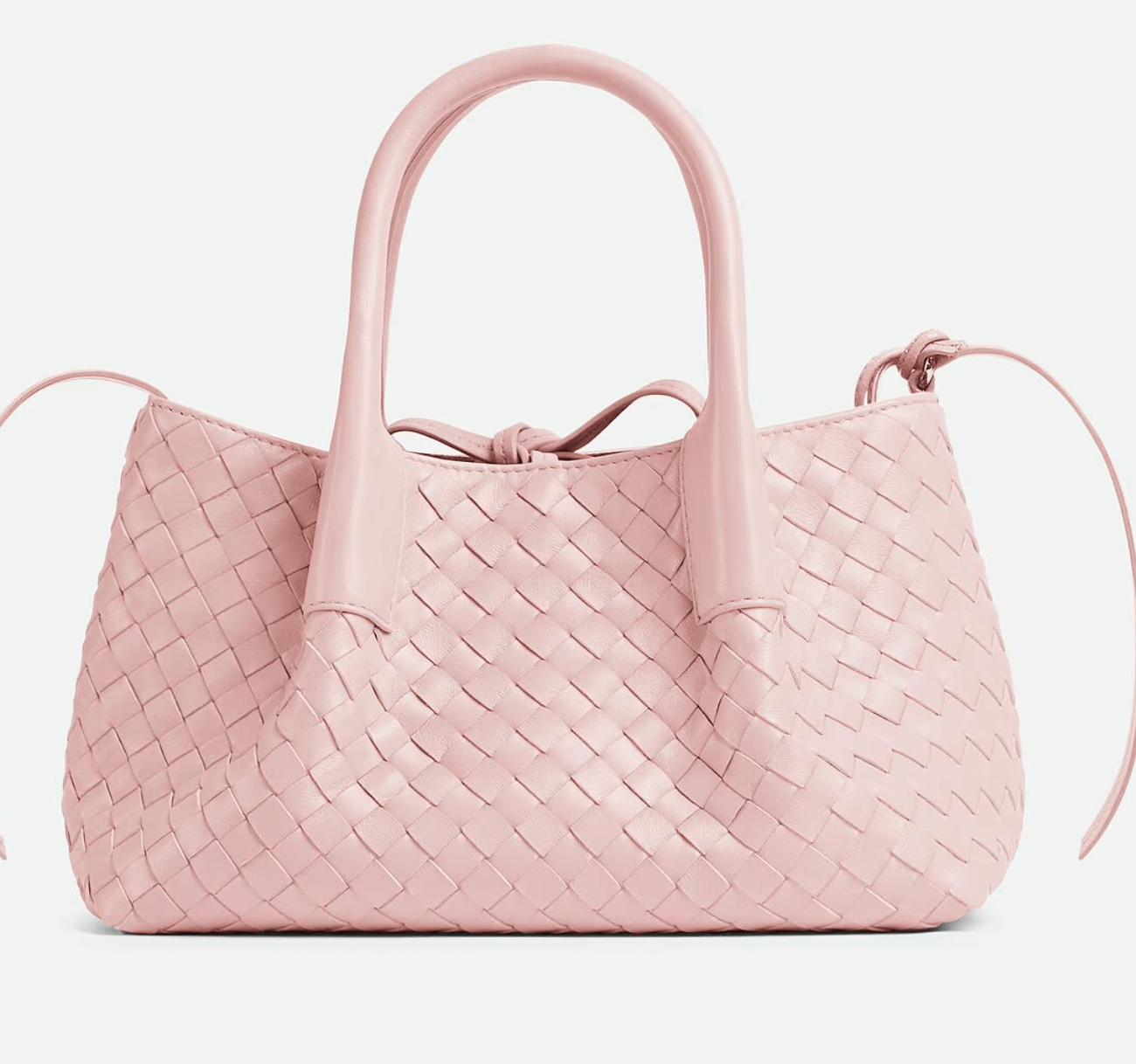 Bottega Veneta Pinacoteca Pink Shoulder Bag