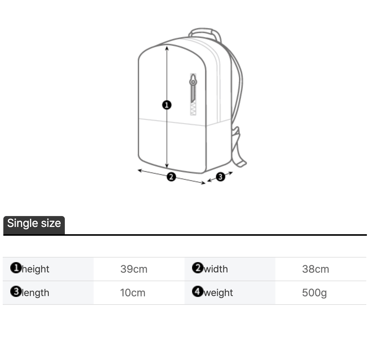25SS BLUE TECH BACKPACK