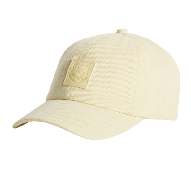 BOLD FOX HEAD LEATHER PATCH 6P CAP - Sun kiss